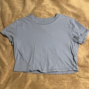 Aeropostale Slate Blue Women's Crop Top